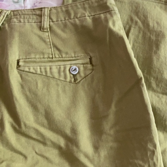 NWT Anthropologie Pilcro Holly Slouchy Chino Pant in Green Size 28 - Picture 9 of 9